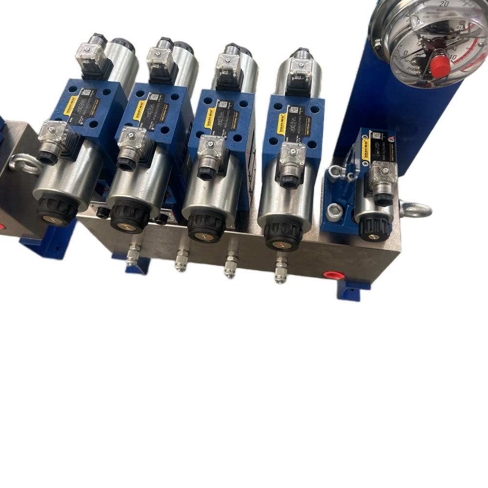 Hydraulic Valves for Machine Tool Metallurgy Custom Hydraulic System Valve Group