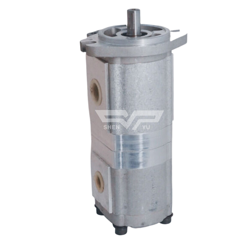 High Pressure Double Hydraulic Gear Pump Agriculture Tractor Crane Truck Excavator Loader
