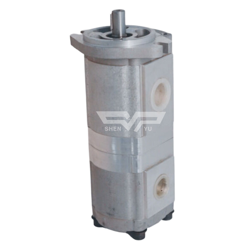 High Pressure Double Hydraulic Gear Pump Agriculture Tractor Crane Truck Excavator Loader