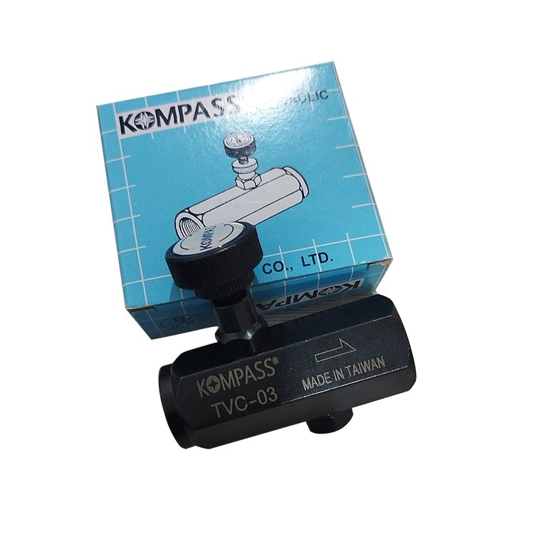 2024 Factory Wholesale KOMPASS Model TVC-03 Tubular Unidirectional Throttle Valve