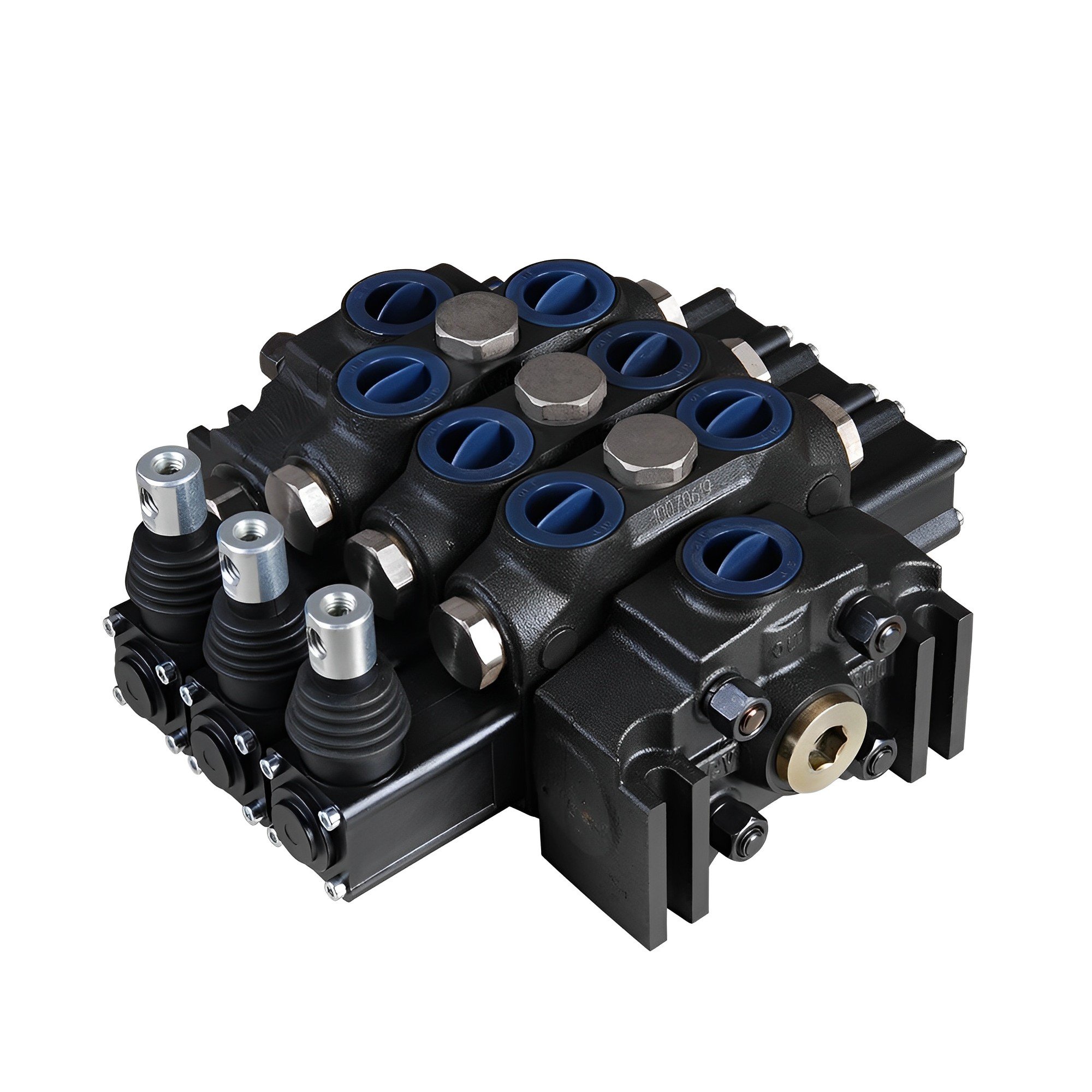 Popular New Designed 3 Way Hydraulic Valve Hydraulic Proportions Control Valve With Remote Control Cable