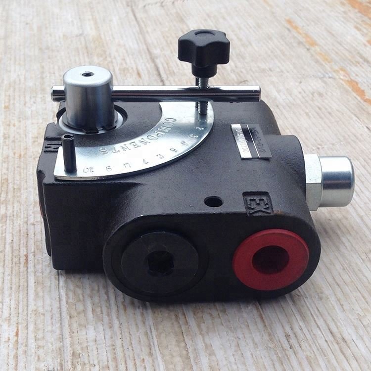 LKF-60 full range pressure compensating variable hydraulic flow control valve