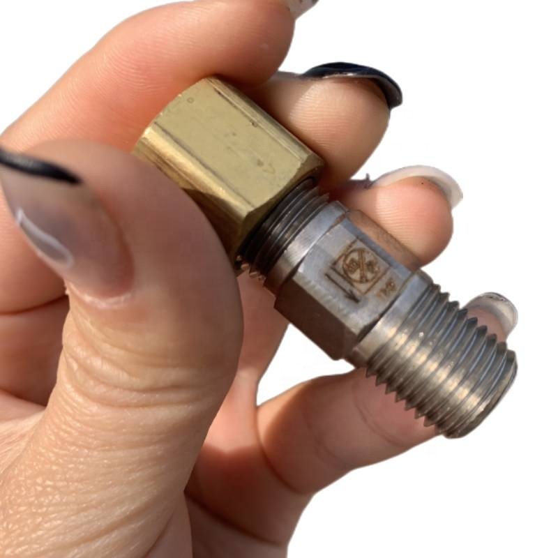 M/D TOTCO Stainless steel high-pressure double ferrule brass check valve hydraulic spring check valve
