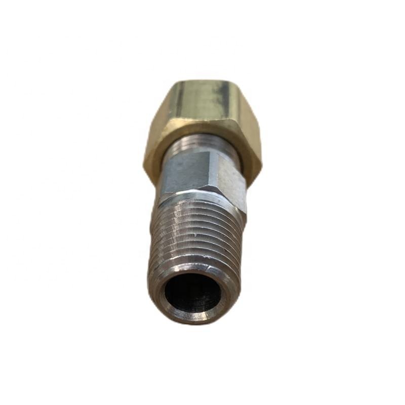 M/D TOTCO Stainless steel high-pressure double ferrule brass check valve hydraulic spring check valve