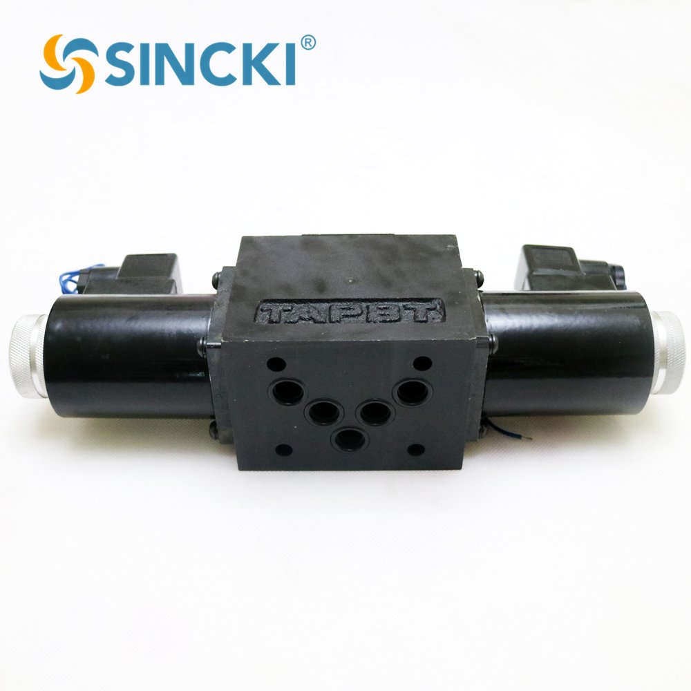 34EK-H10B-T Series Solenoid Hydraulic Valve Directional Control Valve