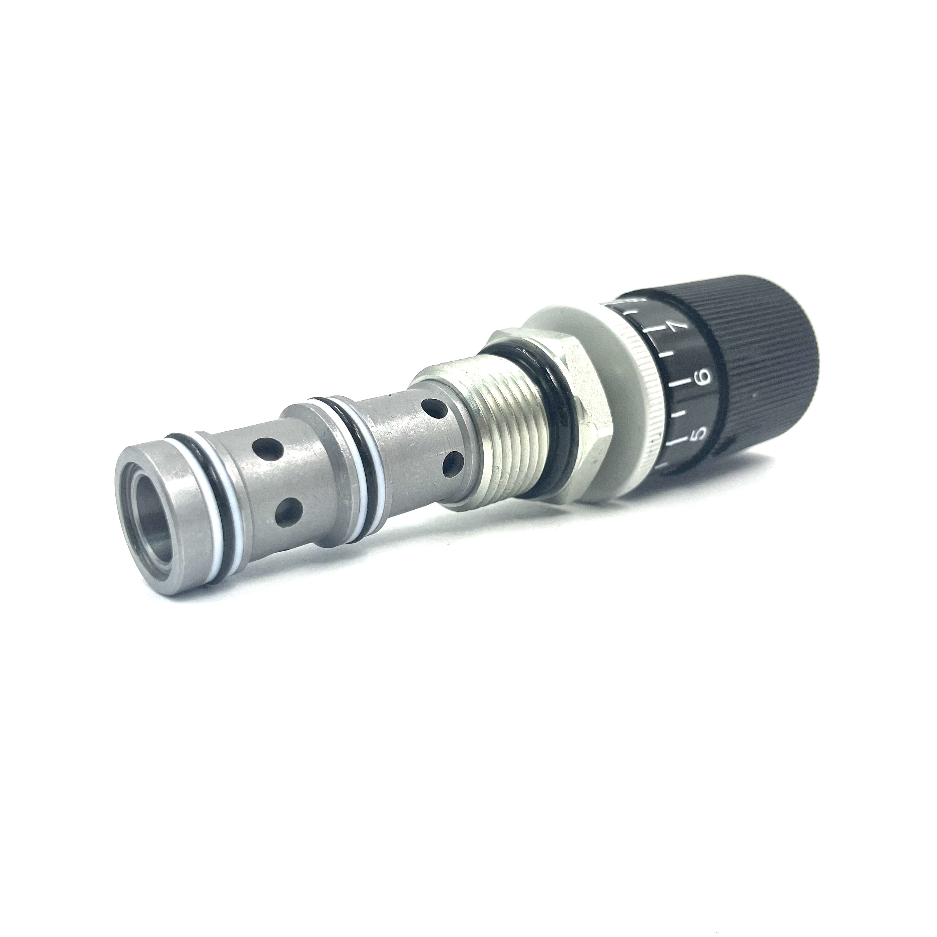 OEM ODM High Pressure Adjustable Pressure compensated Flow Control Valve FR12-33 Hydraulic Cartridge Valve