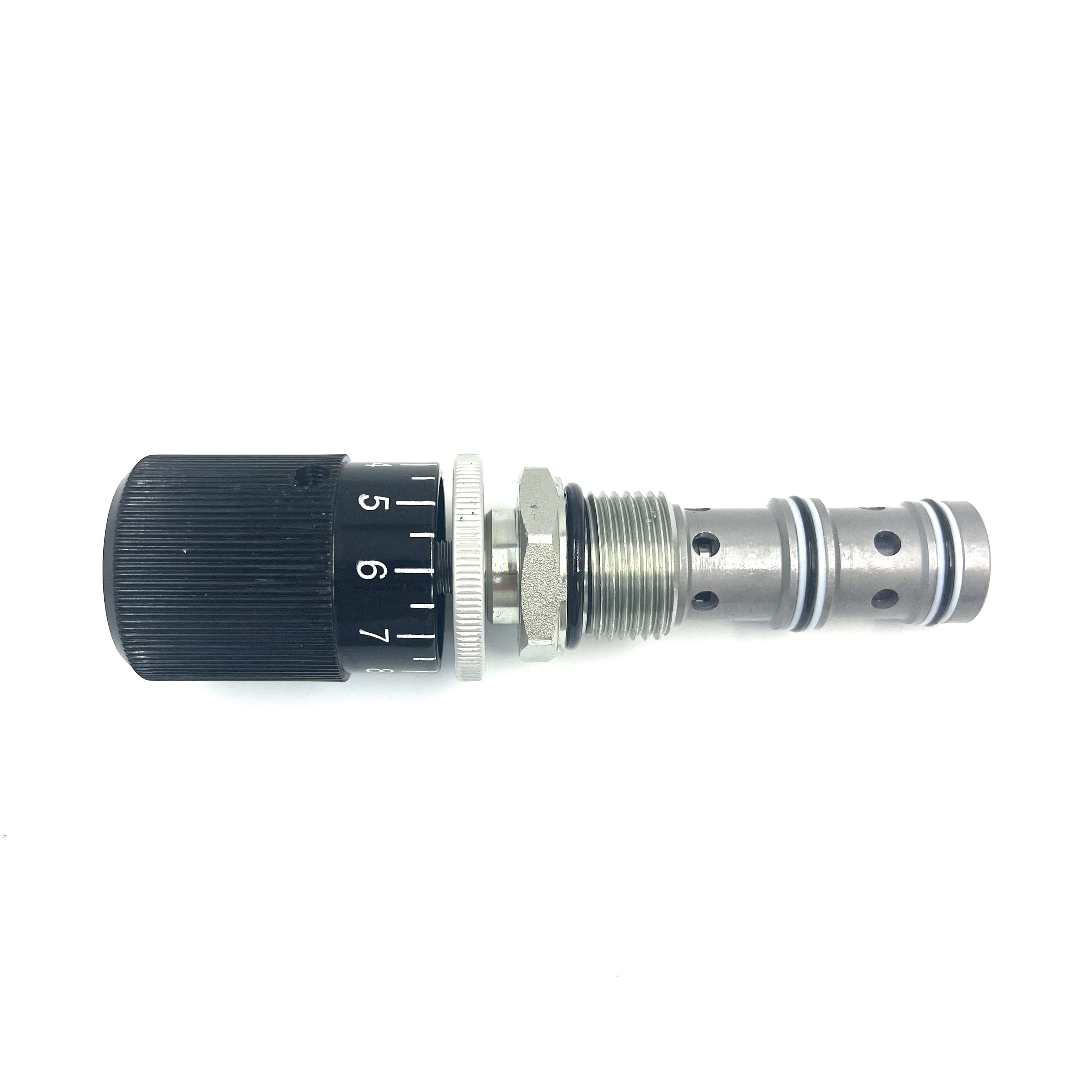 OEM ODM High Pressure Adjustable Pressure compensated Flow Control Valve FR12-33 Hydraulic Cartridge Valve
