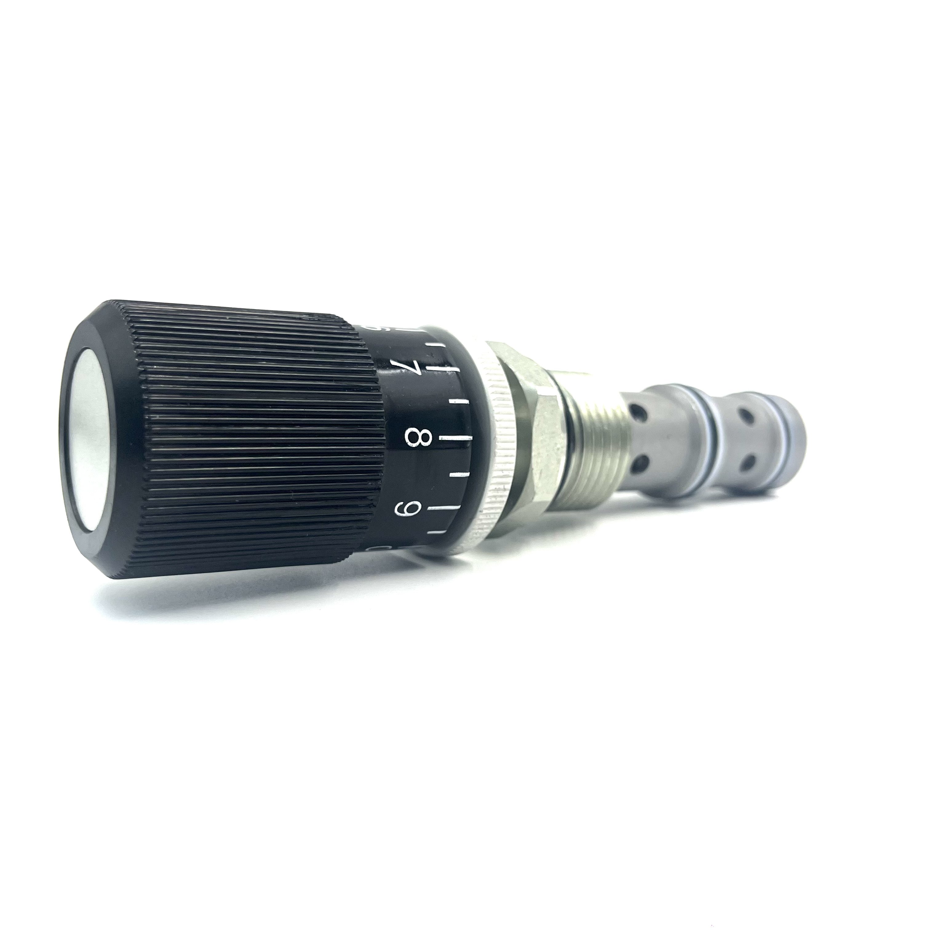 OEM ODM High Pressure Adjustable Pressure compensated Flow Control Valve FR12-33 Hydraulic Cartridge Valve