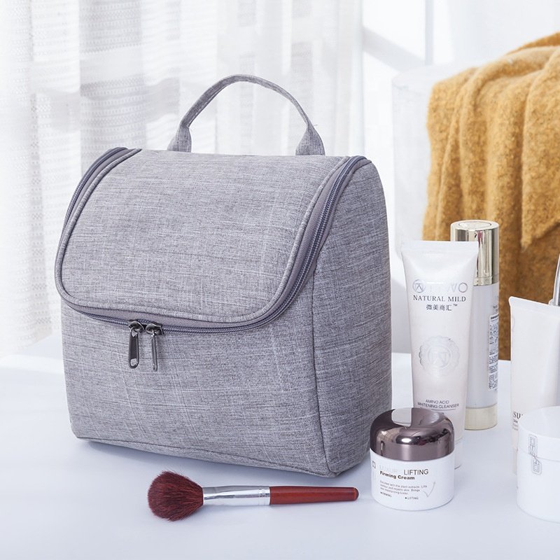 Ningbo ShineWay Fashion and Hotsale Travel Makeup bag Cosmetic Organizer Case Boxes With Compartments and hanger