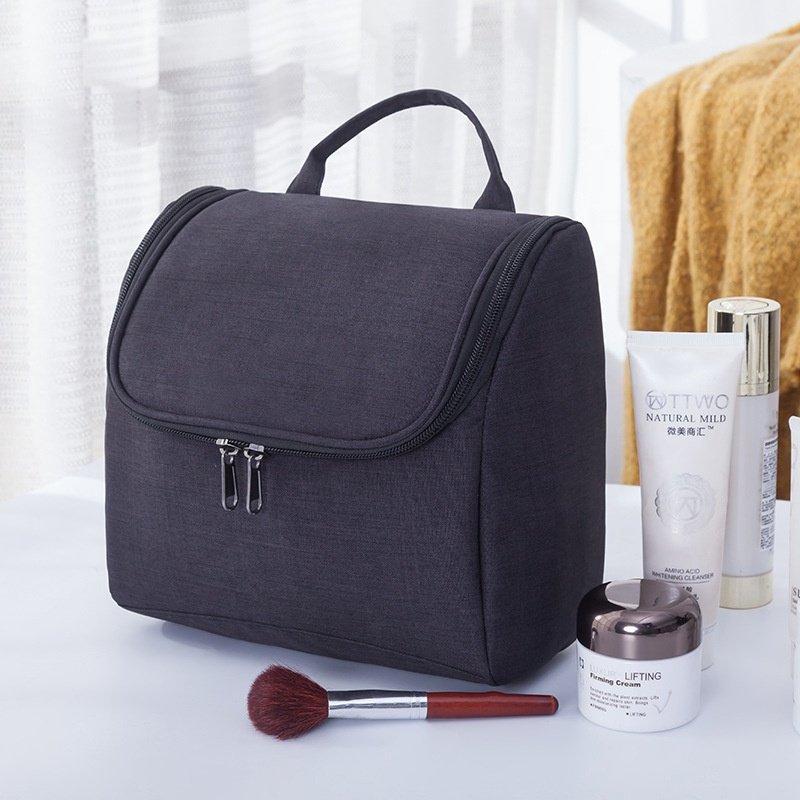 Ningbo ShineWay Fashion and Hotsale Travel Makeup bag Cosmetic Organizer Case Boxes With Compartments and hanger