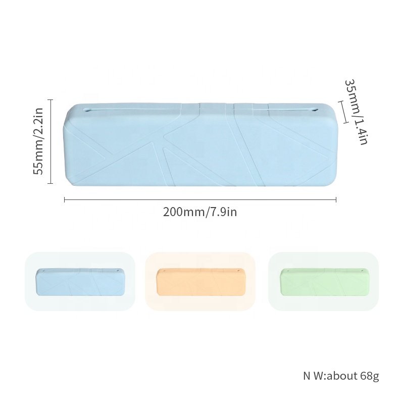 Wellfine Portable Washable Makeup Brush Bag Makeup Brush Organizer for Travel Cosmetic Bag Makeup Brush Case Holder Case