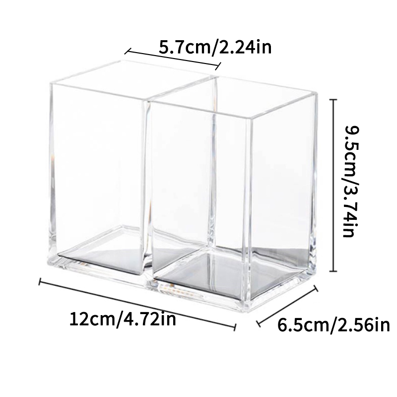 Sell Well New Type Individual Makeup Brush Holders Desktop Pen Holder Desk Storage Box Cosmetic Storage Box
