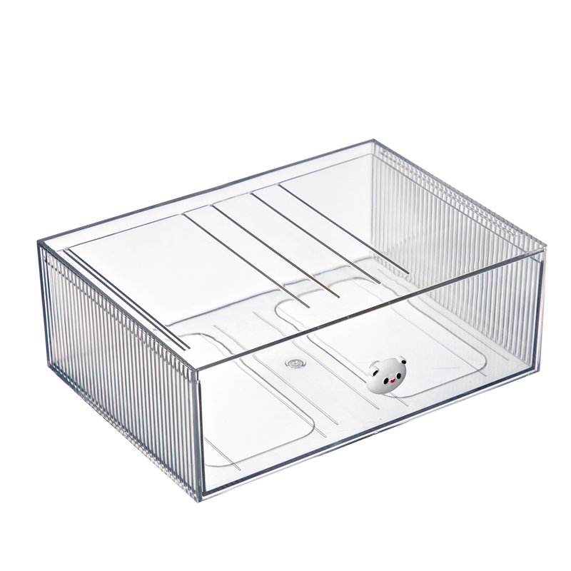 Hot selling transparent cosmetic storage box makeup organizer