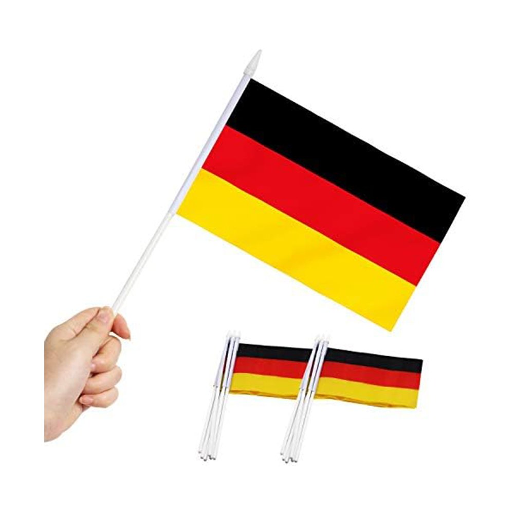 Euro 2024 Hot selling Football Celebration 100% Durable Polyester 90x150cm customize 3x5 ft Large Germany Flag