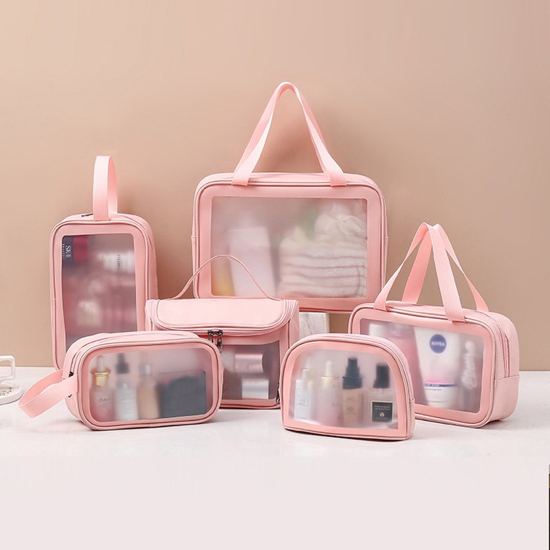 OEM ODM Customized Pvc Clear Zipper Makeup Pouch Waterproof Custom Cosmetic Bag Toiletry Bags Wash Bag