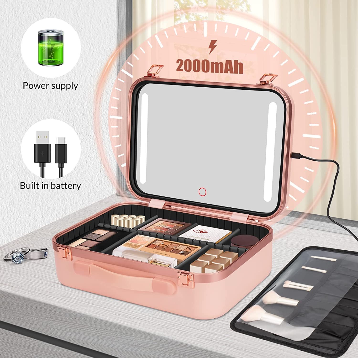 new products 2024 branded makeup cosmetic kit complet bag make up artist box for professionals full box set