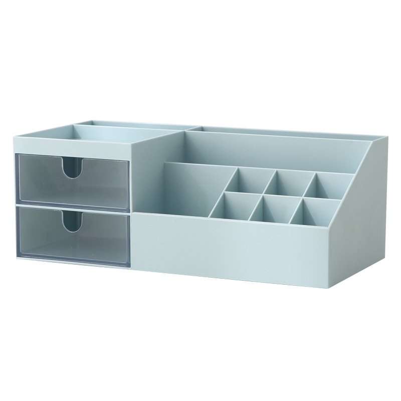 Makeup Organizer with Drawers Jewelry Box Multifunction Desk Organizer Storage for Beauty Products Brushes Jewelry Organizer