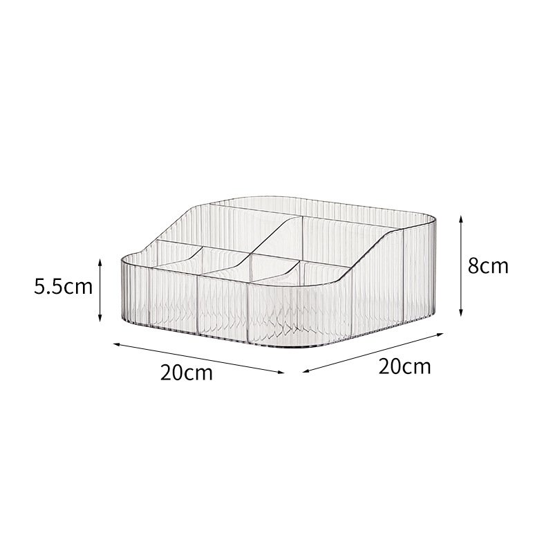 Choice Fun cosmetic beauty make up organizer Multi-Function Bathroom Makeup Organizer Storage Case For Vanity With Drawers