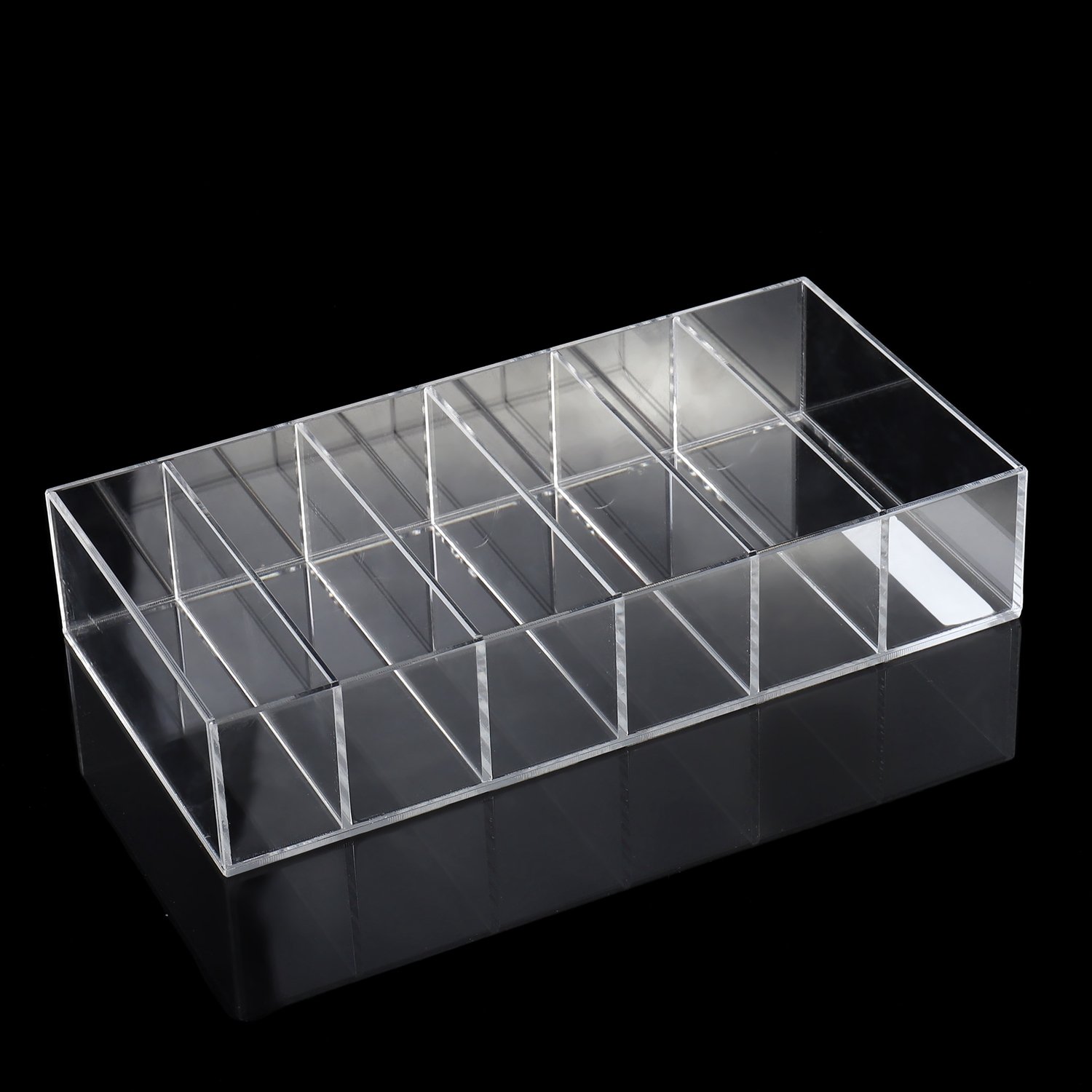 Makeup Organizer Clear Brush Holder Lipstick Vanity Acrylic Cosmetic Storage Box Makeup Make Up Organizer