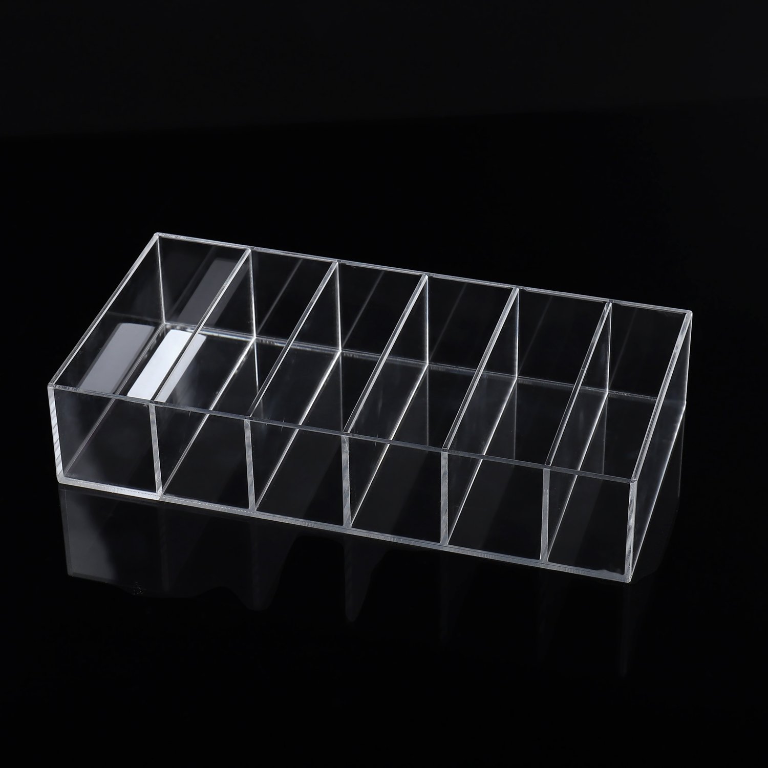 Makeup Organizer Clear Brush Holder Lipstick Vanity Acrylic Cosmetic Storage Box Makeup Make Up Organizer