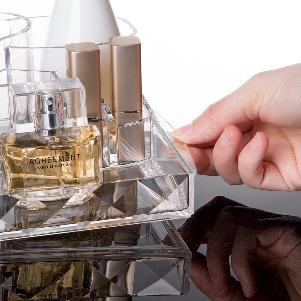 Wholesale Hot Style Makeup Brush Holder Skin Care Organizer Vanity Storage With Top Selling