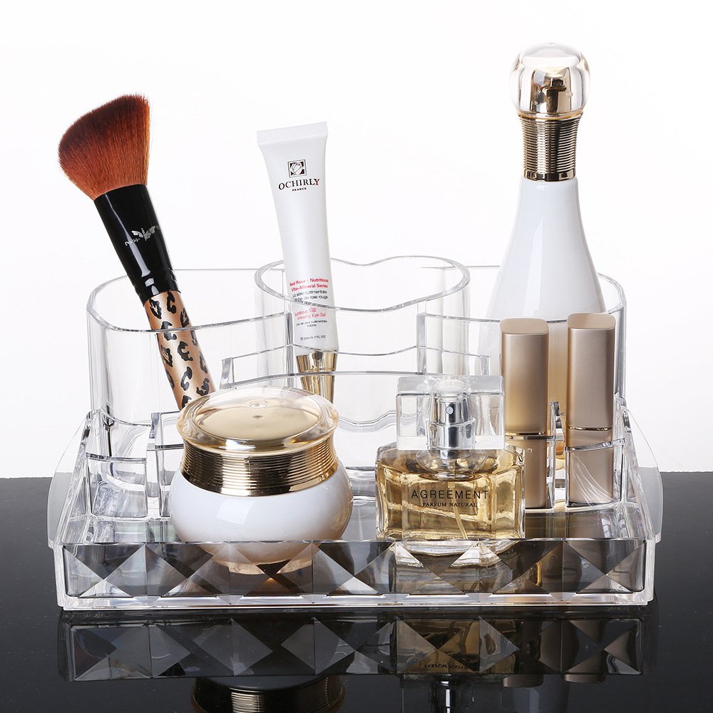 Wholesale Hot Style Makeup Brush Holder Skin Care Organizer Vanity Storage With Top Selling