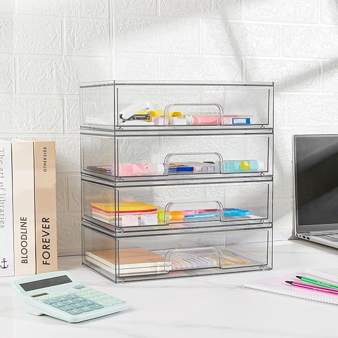High quality multipurpose customized acrylic makeup storage box and makeup retail display acrylic cosmetic storage