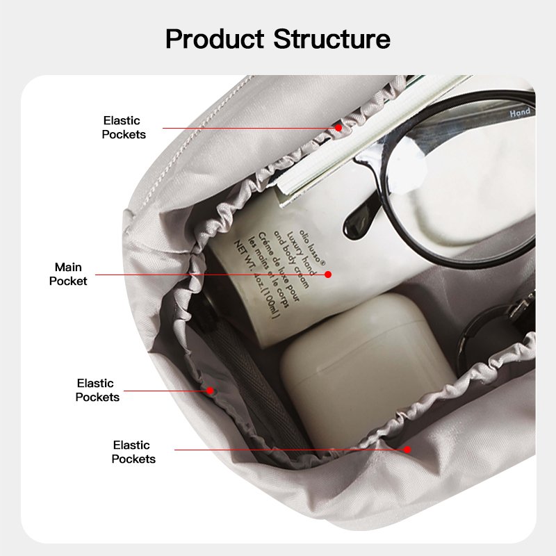 Large Luxury Makeup Cosmetic Travel Bag Toiletry Bag For Women