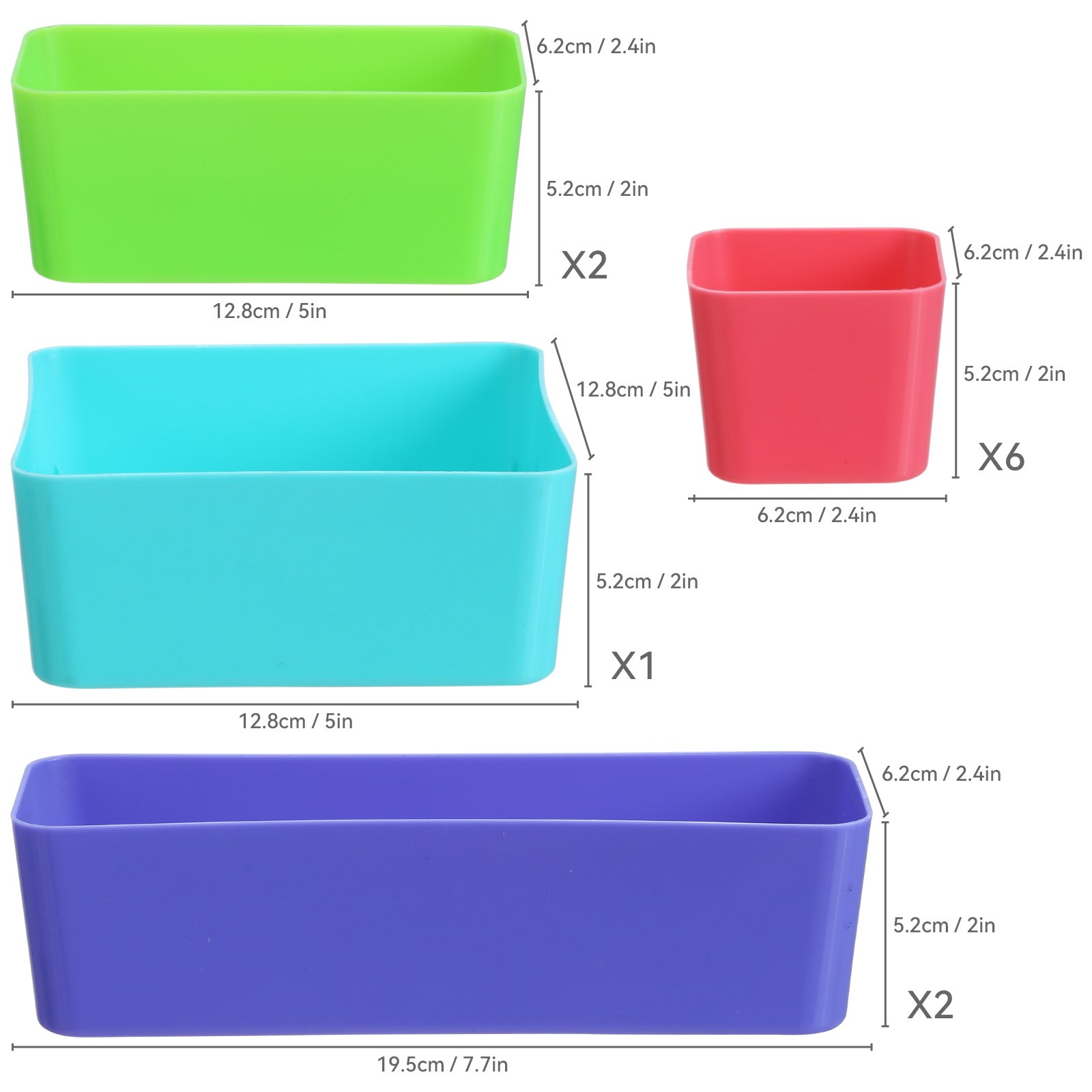 Merryart Plastic Multipurpose Portable Handled craft organizer large Storage Box for Organizing Stationery Art Craft Jewelry