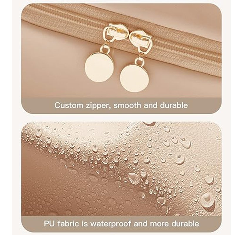Manufacturers best-selling women's fashion portable makeup brush storage bag custom travel makeup bag