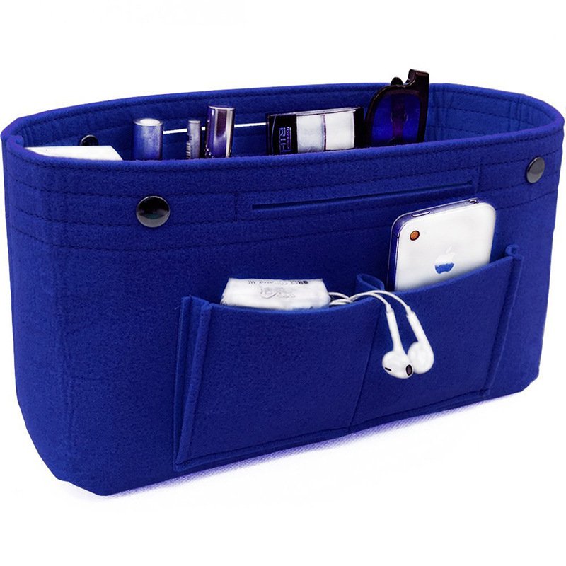 Felt Travel Bag Insert Liner Makeup Organiser Women Ace Organizers Handbag Pouch