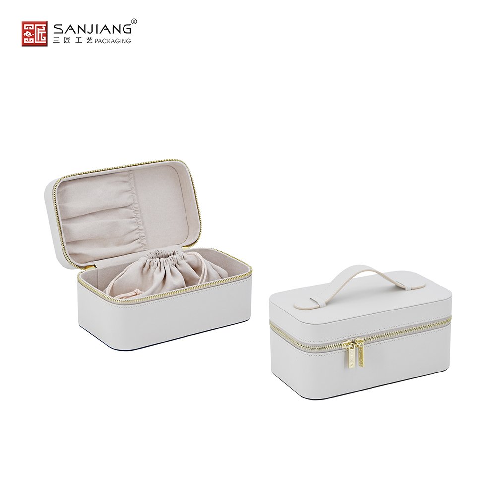 Women Travel Portable Cosmetic Storage Case Makeup Organizer Box