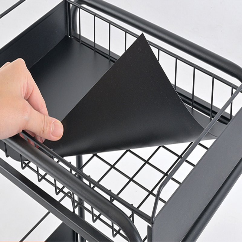 2 Pack Sliding Cabinet Basket Organizers And Storage Under The Sink Organizers And Storage Under Cabinet Spice Storage Pullout