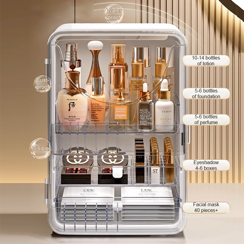 Makeup Storage Organize Acrylic Storage Box Makeup Organizer Cosmetic Box With Makeup