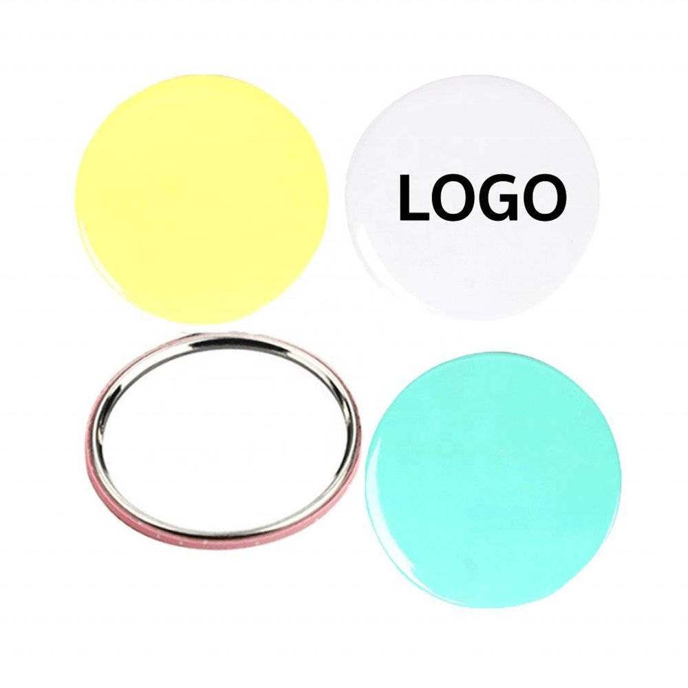 Small Pocket Mirror Personalized Custom Pocket Mirror Makeup Mirror with Logo