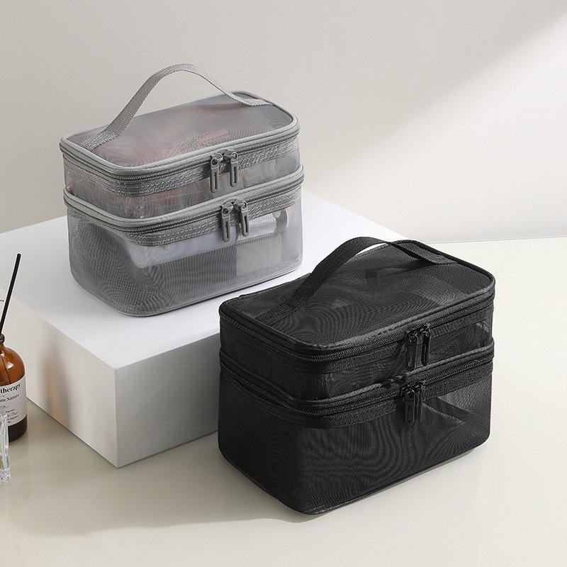 Personalised Transparent Pvc Cosmetic Bag Customisable Transparent Mini Washable Small Purse Cosmetic Bag
