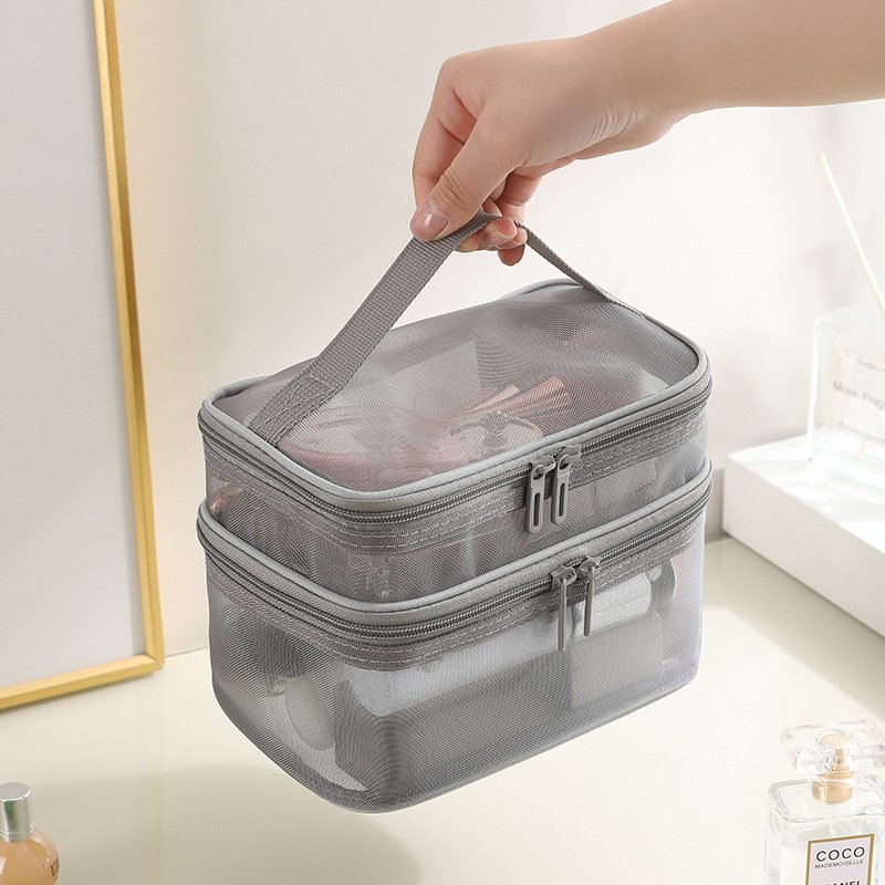 Personalised Transparent Pvc Cosmetic Bag Customisable Transparent Mini Washable Small Purse Cosmetic Bag
