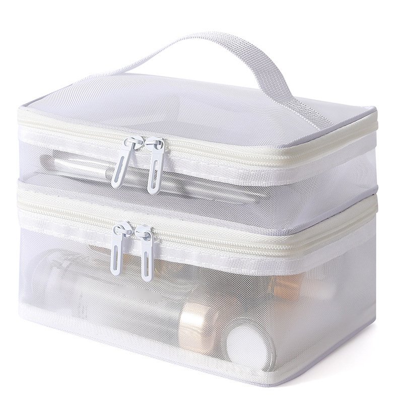 Personalised Transparent Pvc Cosmetic Bag Customisable Transparent Mini Washable Small Purse Cosmetic Bag