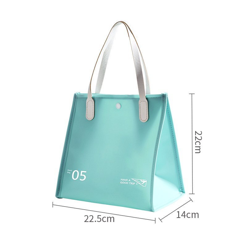 Reusable Gift Girls Soft Beach Bag Colorful PVC Women Luxury Beauty Waterproof Summer Shoulder Satchelsjelly Handbag Set Durable
