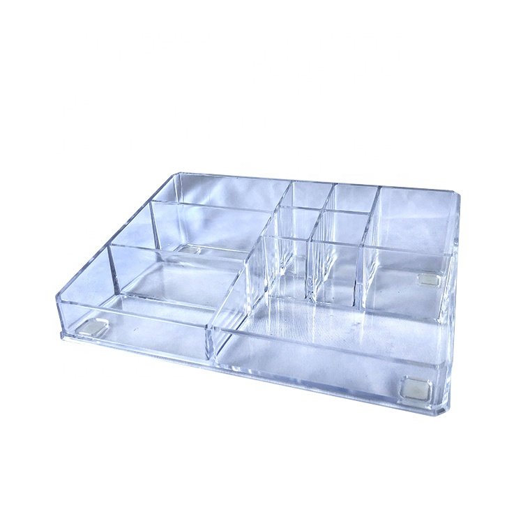 YIDE Desktop Drawer Acrylic Tidy Box Makeup Organize Box Transparent Cosmetic Storage Box
