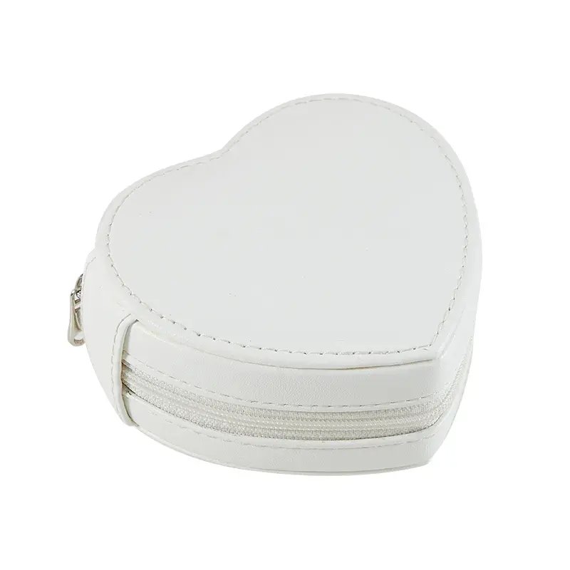 Mexda Small Cute Heart-Shaped Customized Gift Storage Box Multi-color Highlight Travel Convenient Carry Organizers