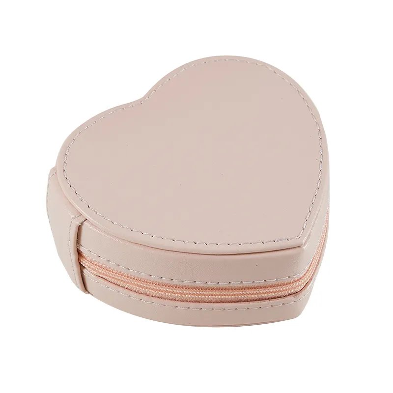 Mexda Small Cute Heart-Shaped Customized Gift Storage Box Multi-color Highlight Travel Convenient Carry Organizers