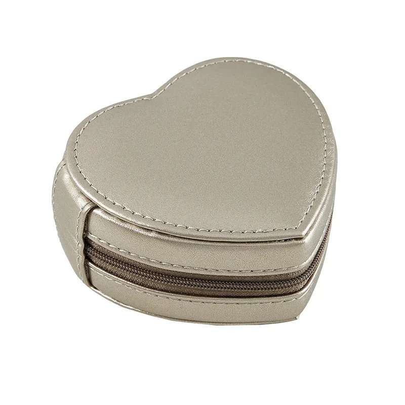 Mexda Small Cute Heart-Shaped Customized Gift Storage Box Multi-color Highlight Travel Convenient Carry Organizers