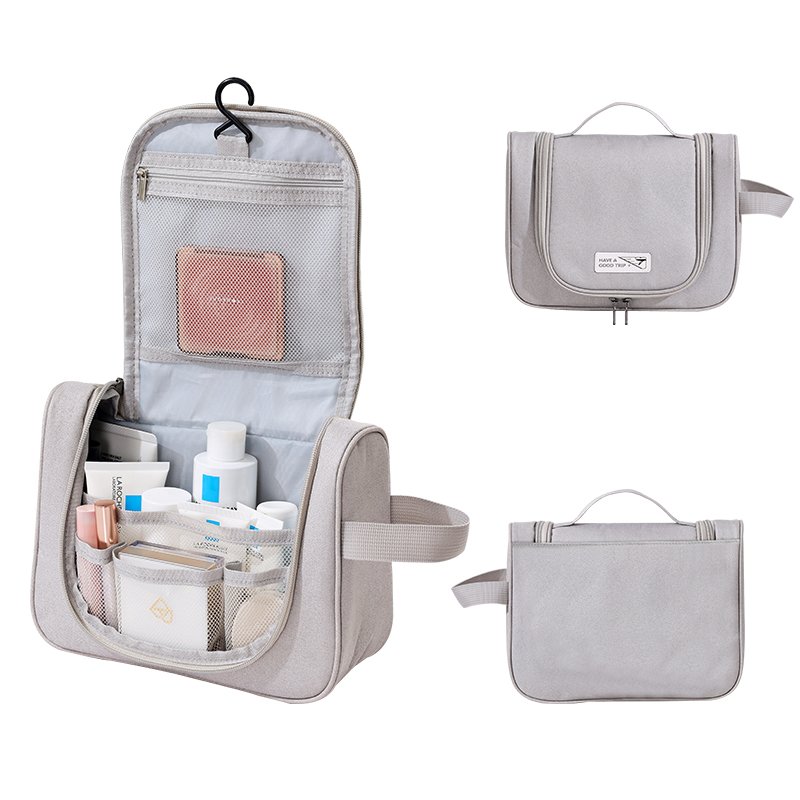 Travel Toiletry Women Cosmetic Bag Factory Custom Cosmetics Makeup polyester toiletry bag