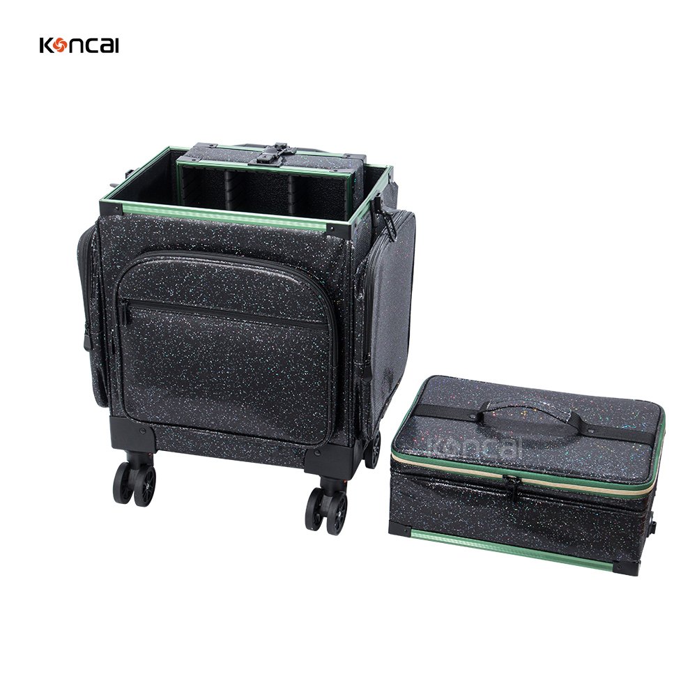Makeup Artist Travel Case 2 In 1 Hard Makeup Case Large Makeup Case Organizer