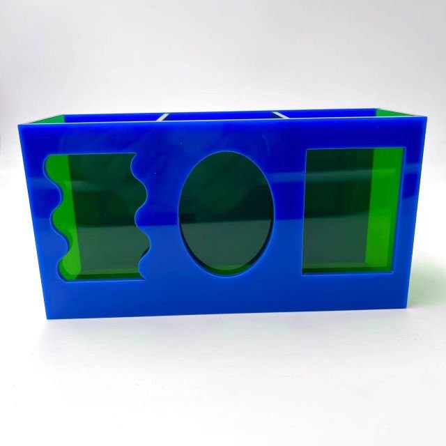 2024 New Design 3-in-1 Acrylic Pen Holder Instax Photo Frame holder Fujifilm Instax Photo mini Storage Box Best Selling