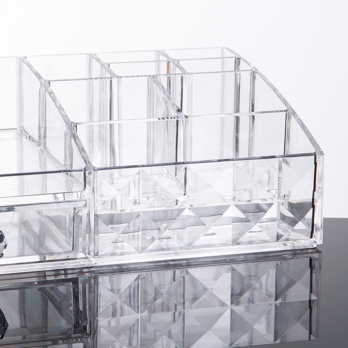 High Quality Cosmetic Display Cases Bathroom Organizers And Storage Countertop For Vanity With Popular Price