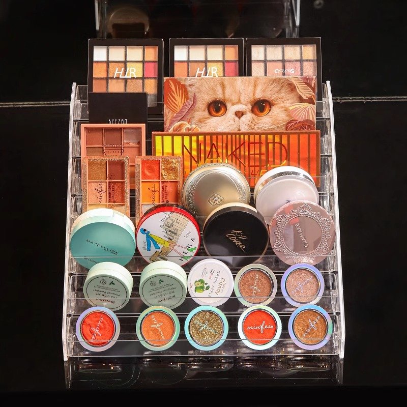 Sell Well New Type Cosmetic Makeup Organizer Storage Box Multifunction Desktop Storage Rack For Cosmetics