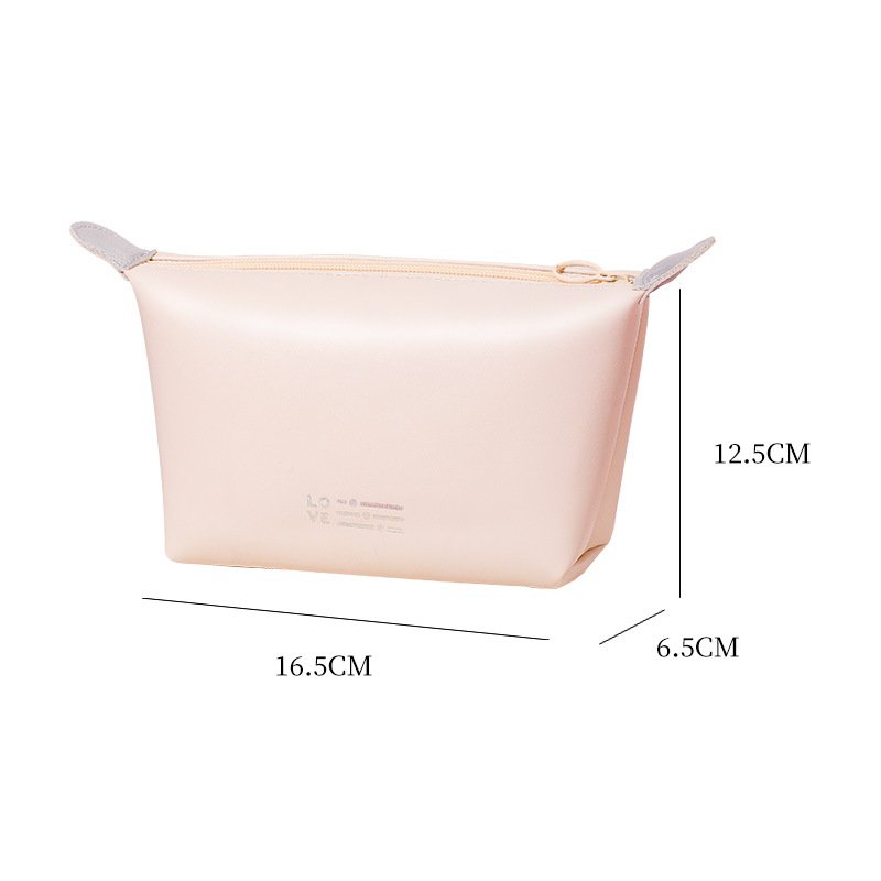 Wholesale Custom Logo Printed Organizer cosmetic pouch Carry All Pouch Fashion Toiletry Travel Makeup Cosmetic Bag