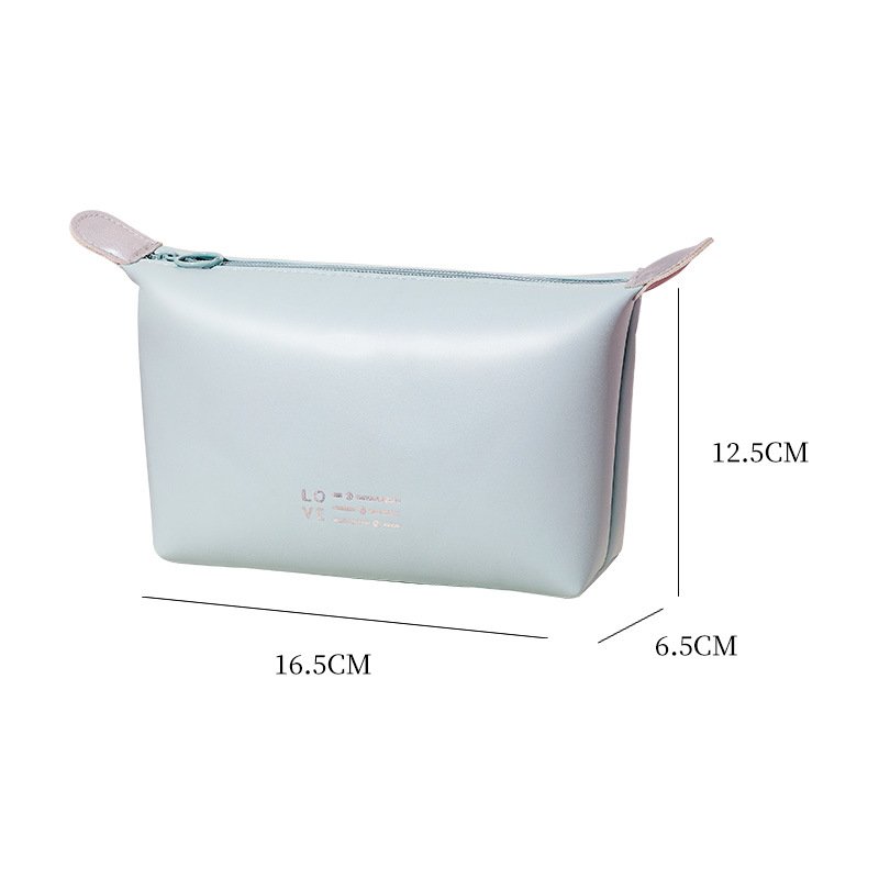 Wholesale Custom Logo Printed Organizer cosmetic pouch Carry All Pouch Fashion Toiletry Travel Makeup Cosmetic Bag